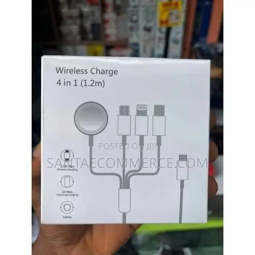 3-in-1 Multi-charging Cable Watch Chager (1.2m)