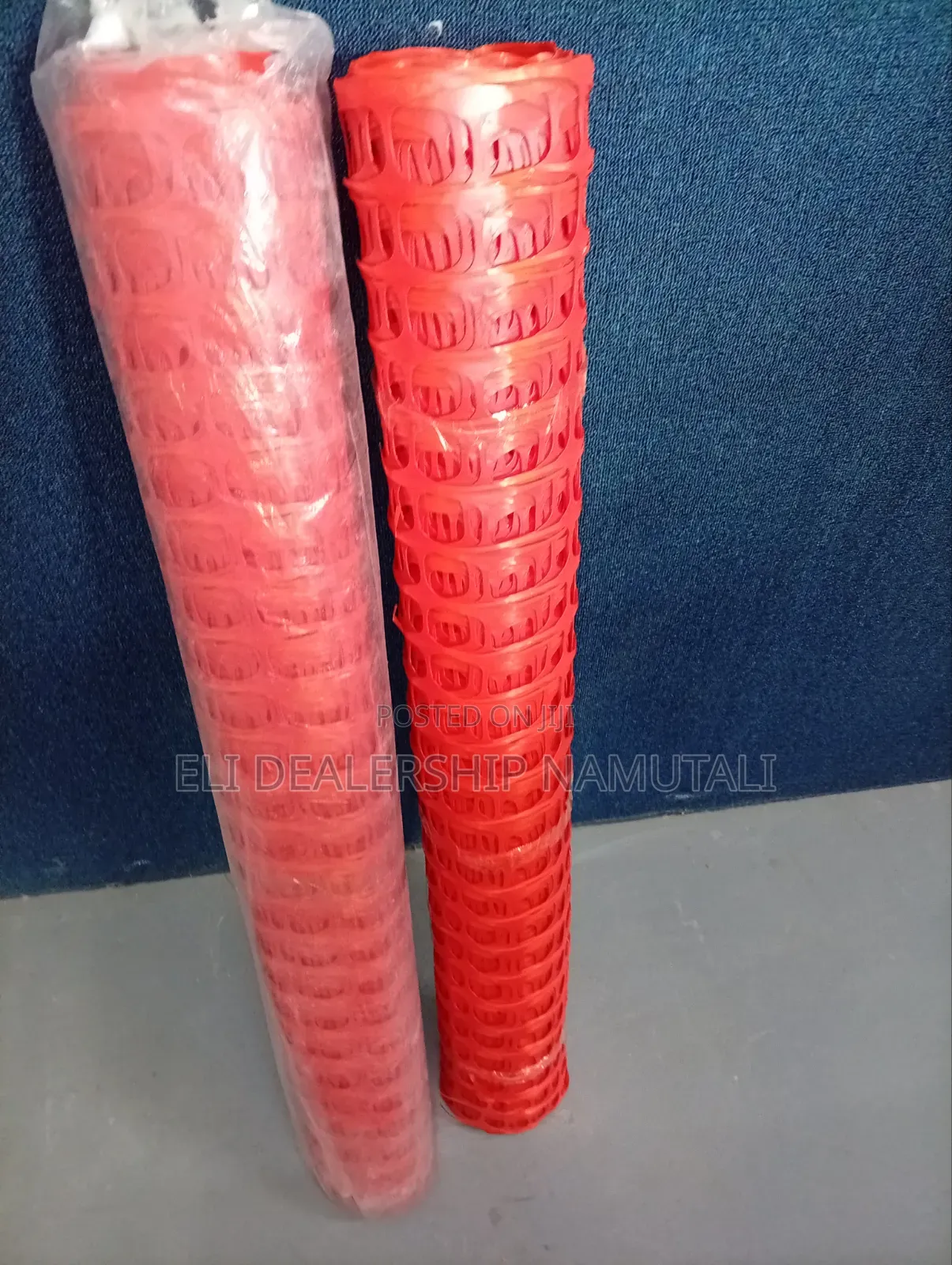Plastic Construction Safety Fence 1m X 50m Orange Barrier Net
