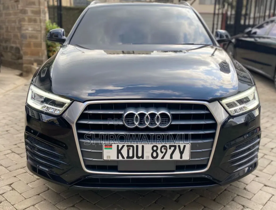 Audi Q3 2018 Matt Black