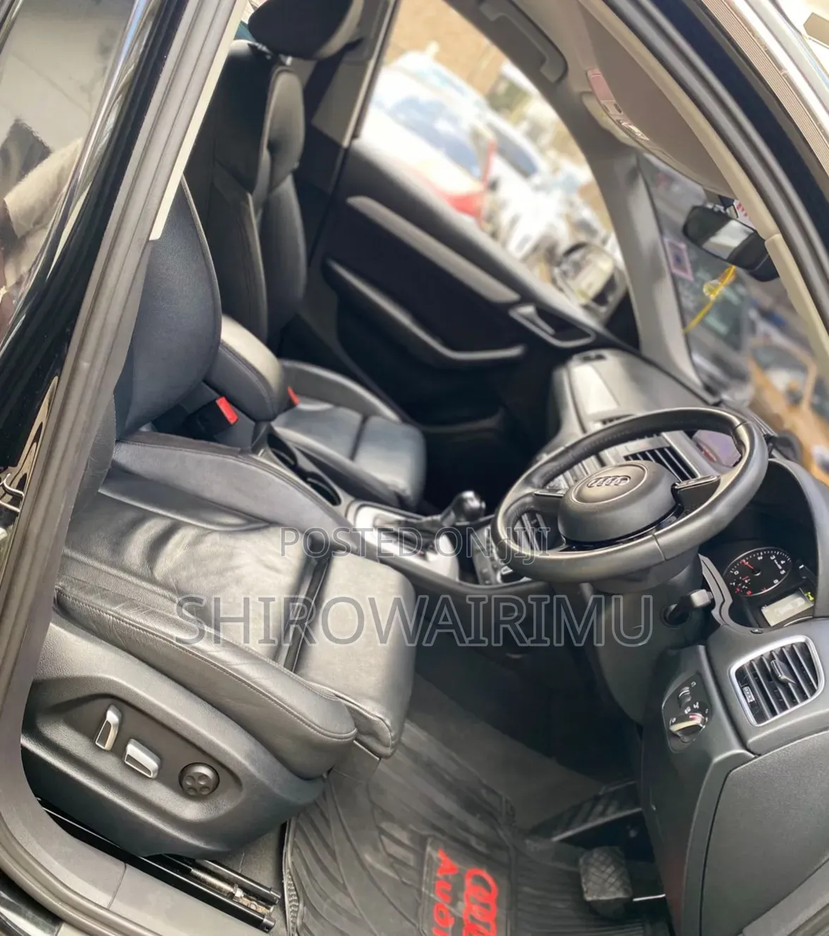 Audi Q3 2018 Matt Black