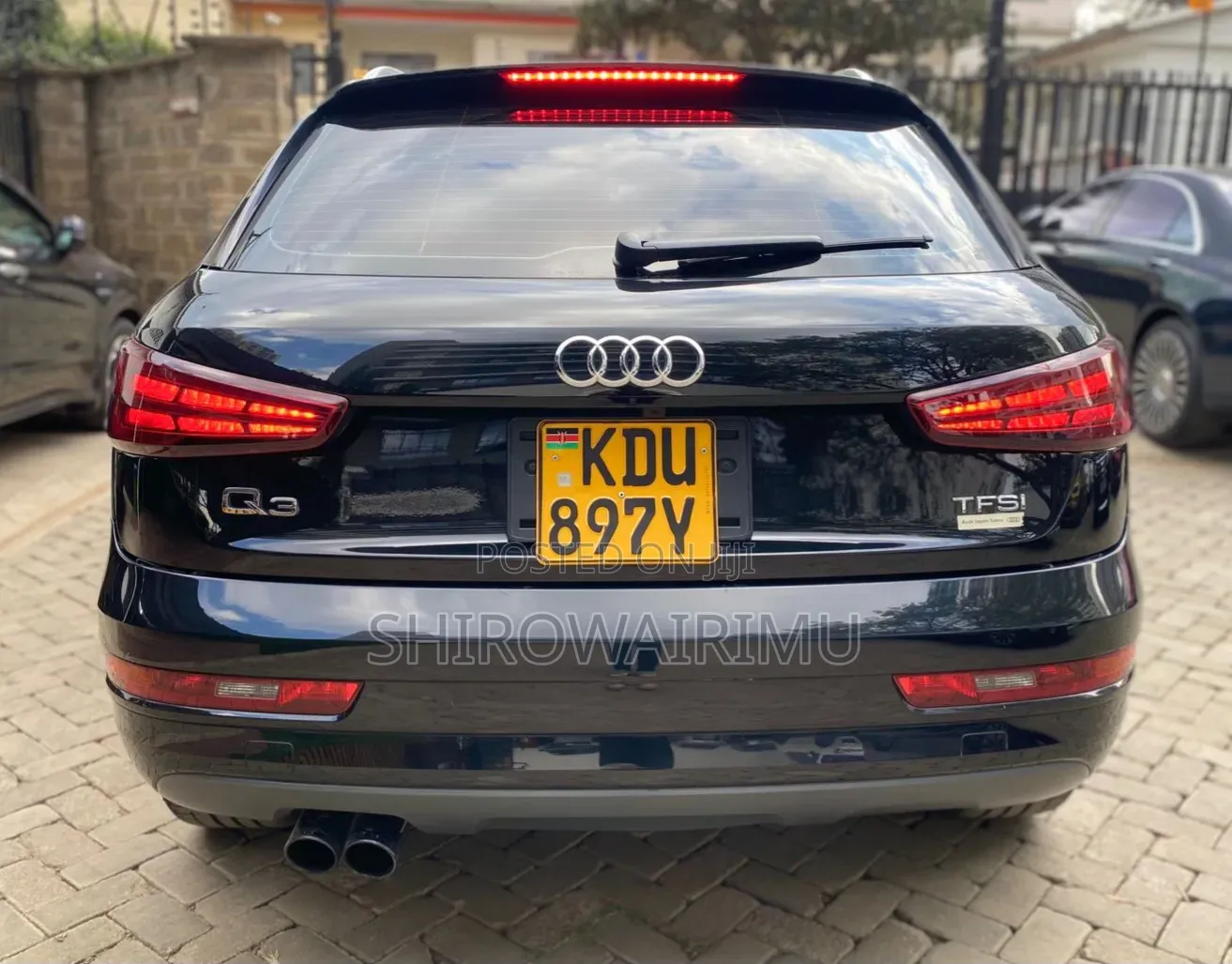Audi Q3 2018 Matt Black