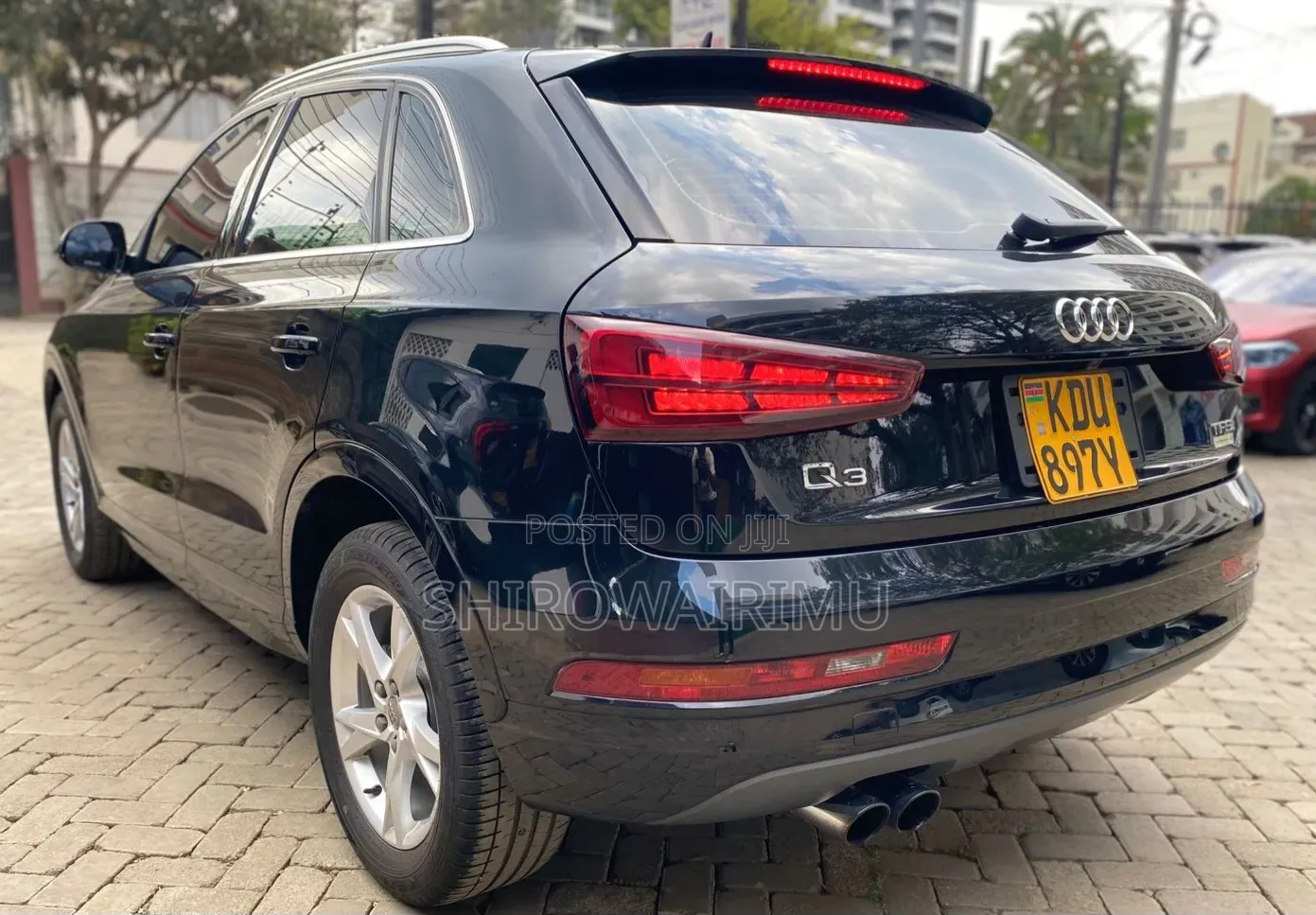 Audi Q3 2018 Matt Black