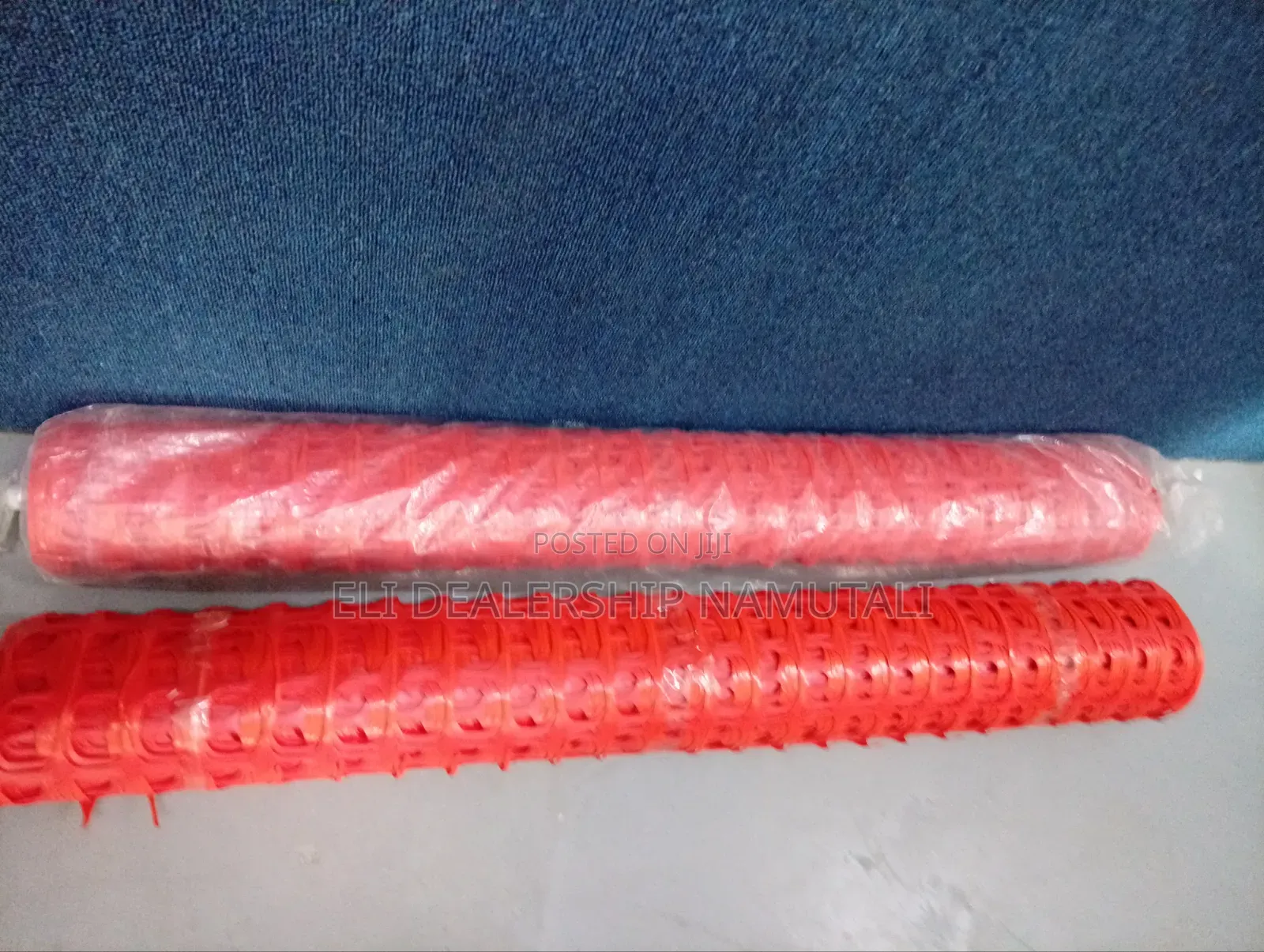 Orange Site Safety Fence Netting 1m × 50m Roll