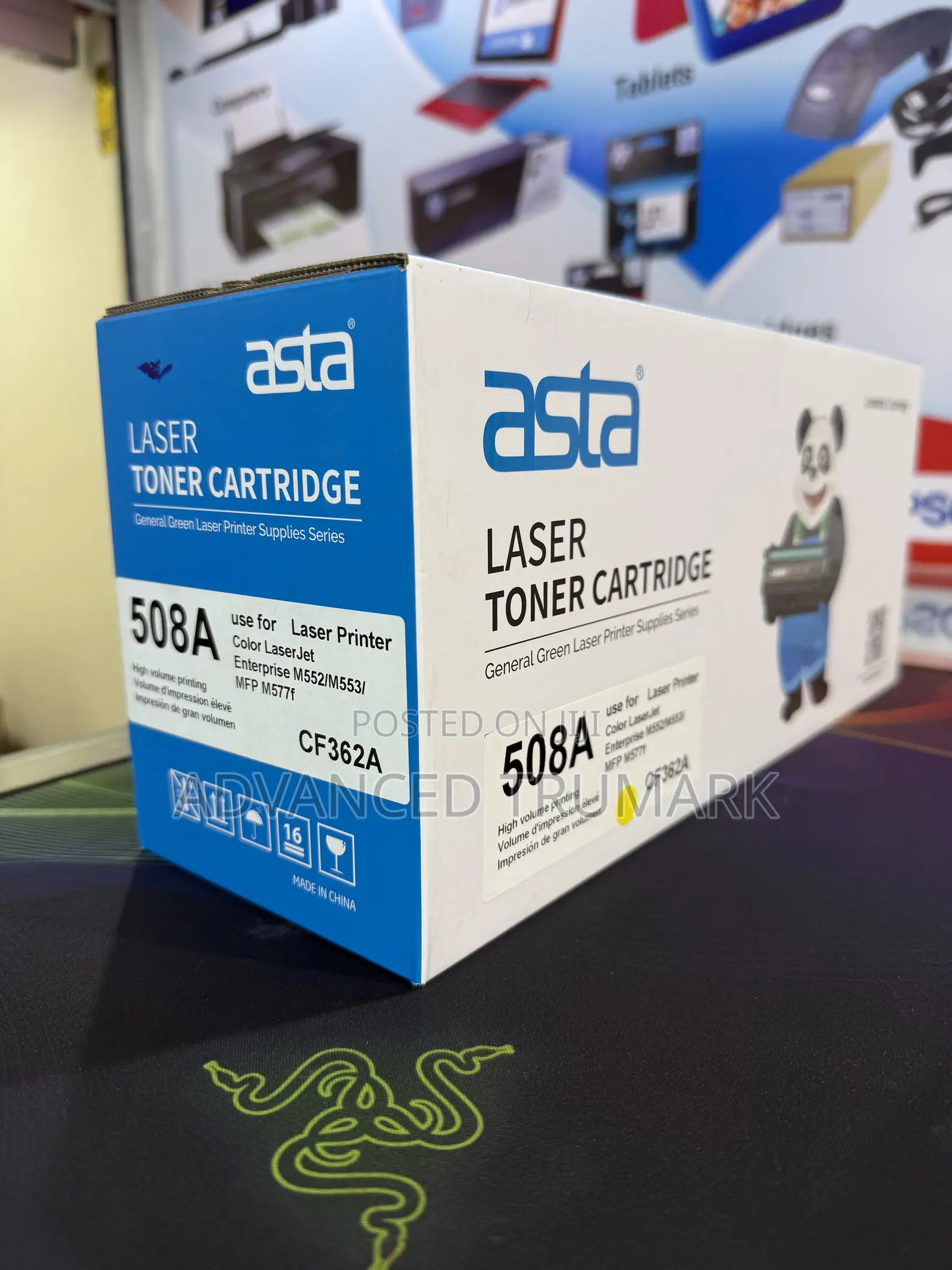 508a Asta Toner (Yellow)
