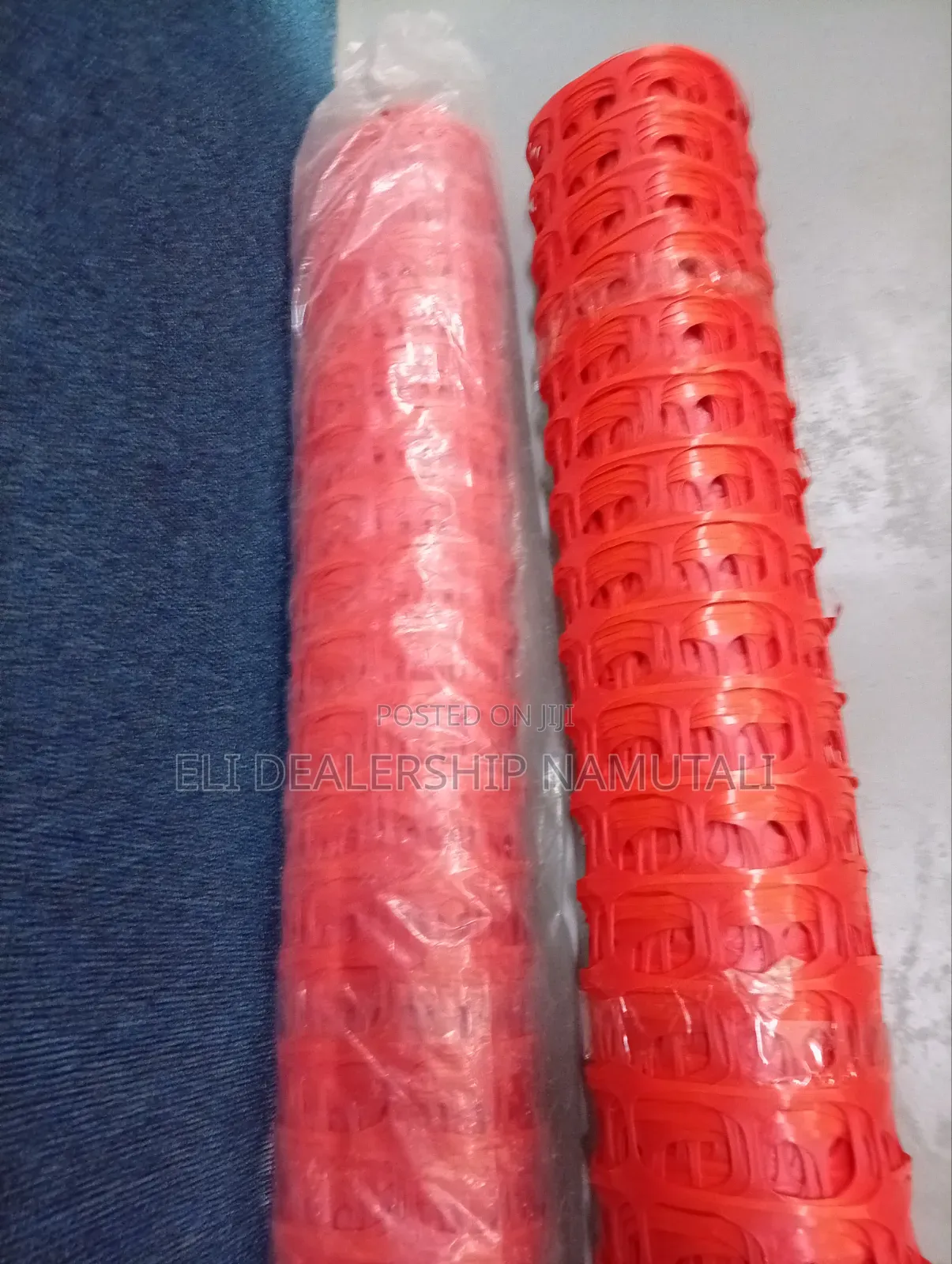 Orange Site Safety Fence Netting 1m × 50m Roll