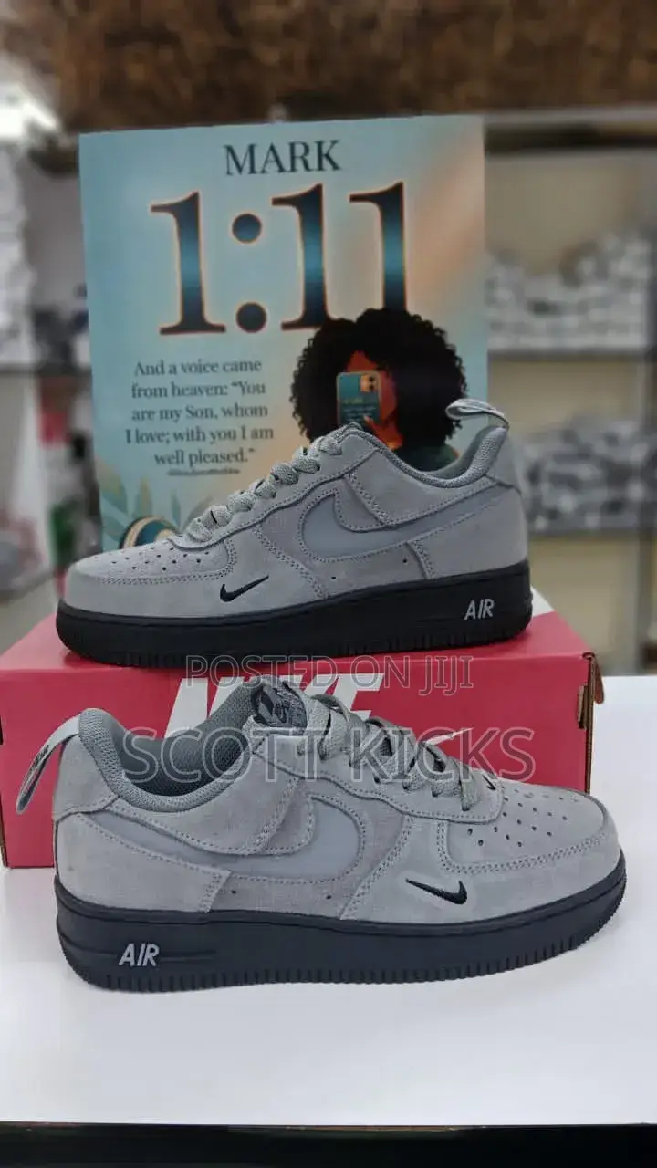 Airforce 1 Suede Gray