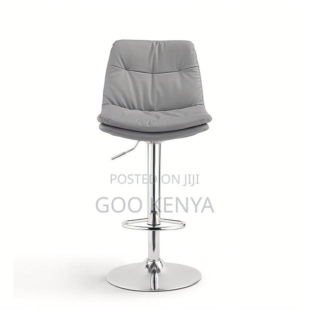 Bar Stool;Modern Counter Height Adjustable Bar Stool With Back Support - thumbnail 4