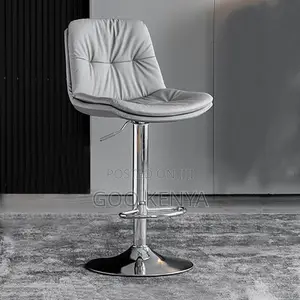 Bar Stool;Modern Counter Height Adjustable Bar Stool With Back Support
