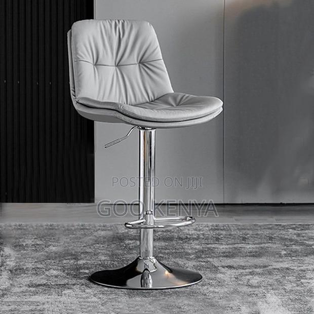 Bar Stool;Modern Counter Height Adjustable Bar Stool With Back Support - thumbnail 5