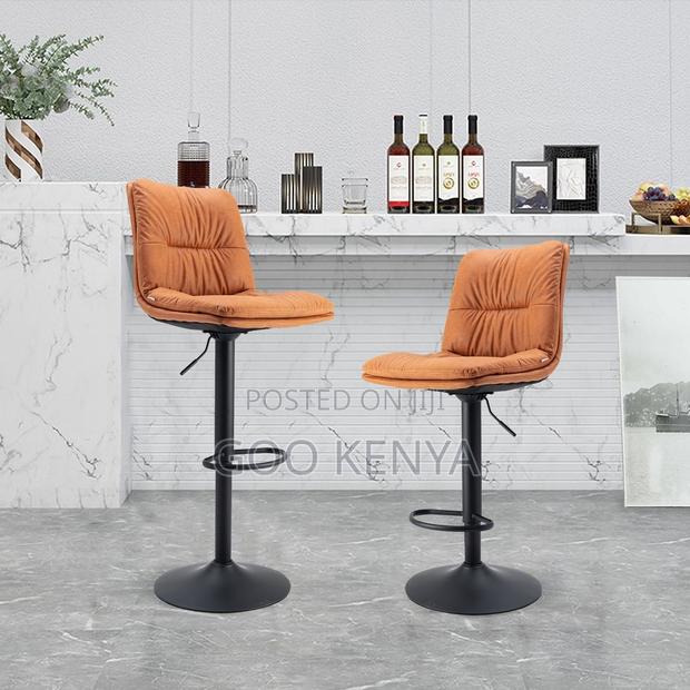 Bar Stool;Modern Counter Height Adjustable Bar Stool With Back Support - thumbnail 8