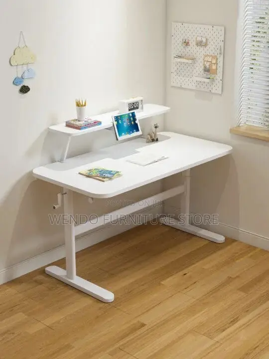 Office Desk; Manual Adjustable Gaming Home Desk