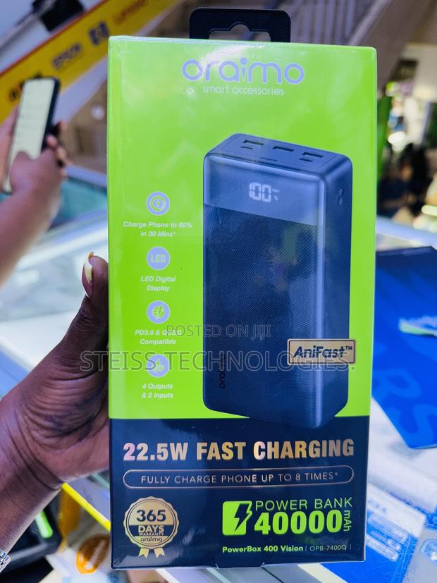 40000mah Oraimo Superfast Powerbank. - thumbnail 7