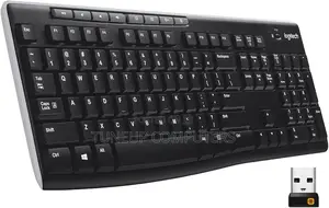 Logitech Wireless Keyboard - Black - 920-003736