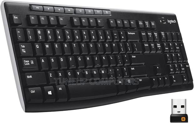 Logitech Wireless Keyboard - Black - 920-003736
