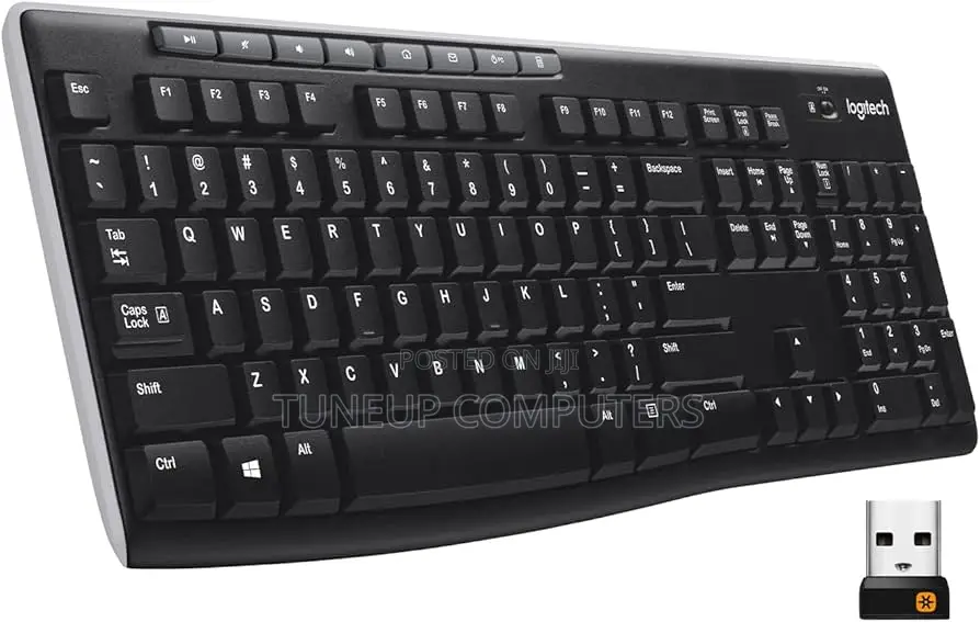 Logitech Wireless Keyboard - Black - 920-003736