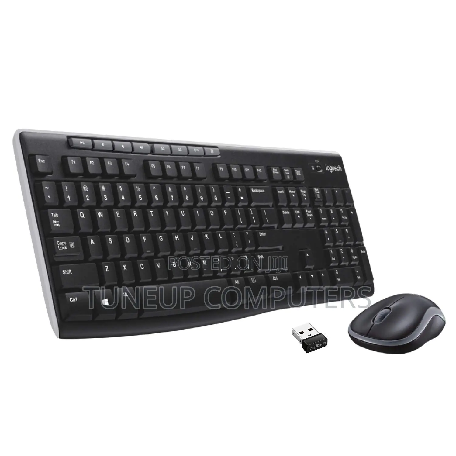 Logitech Wireless Keyboard - Black - 920-003736