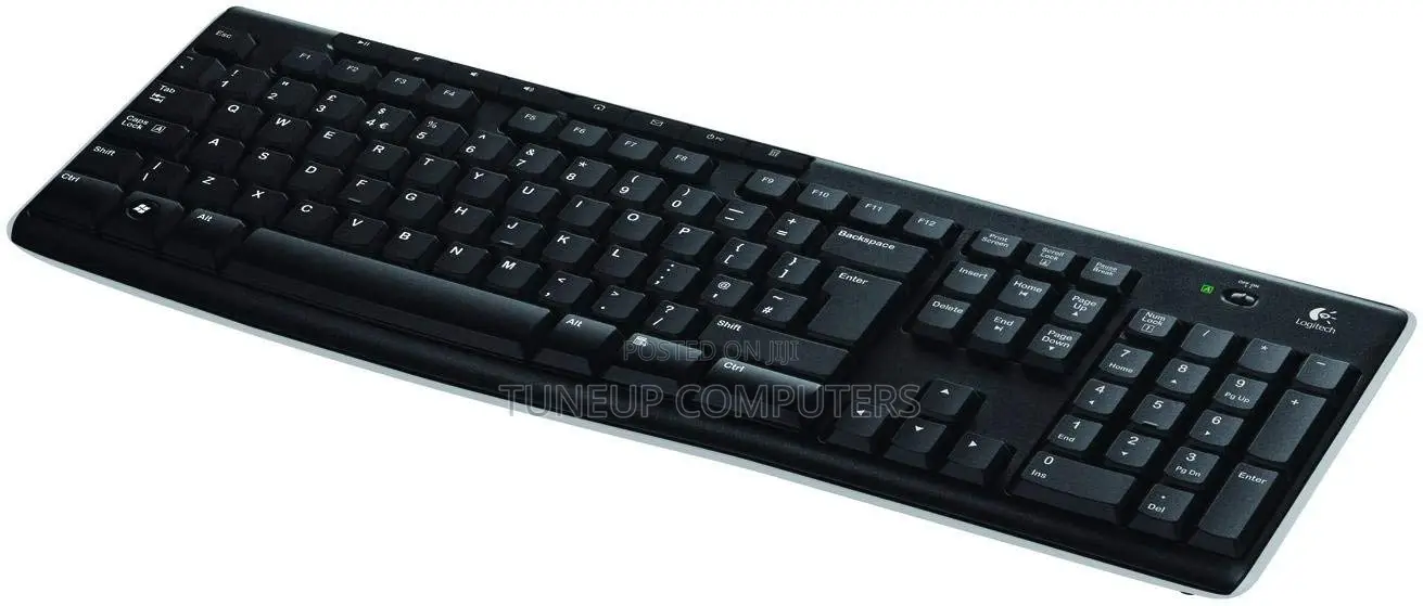 Logitech Wireless Keyboard - Black - 920-003736