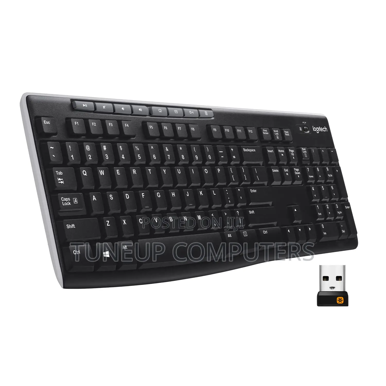 Logitech Wireless Keyboard - Black - 920-003736