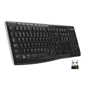 Logitech Wireless Keyboard - Black - 920-003736
