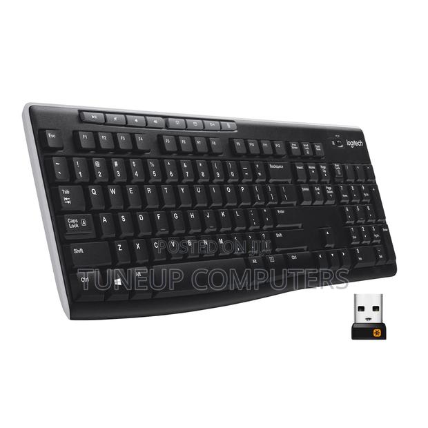 Logitech Wireless Keyboard - Black - 920-003736 - thumbnail 5