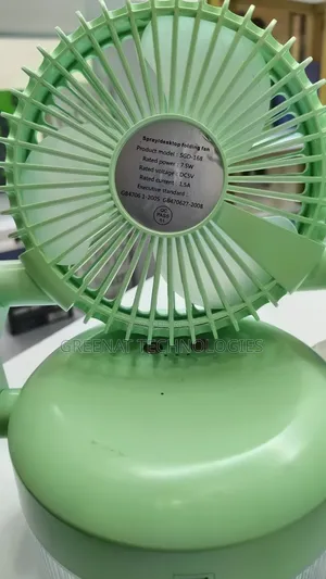 SGD-168 Spray/Desktop Folding Fan With Humidifier