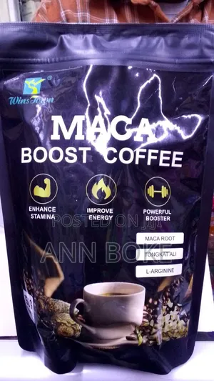 Maca Coffee at for Men Boost