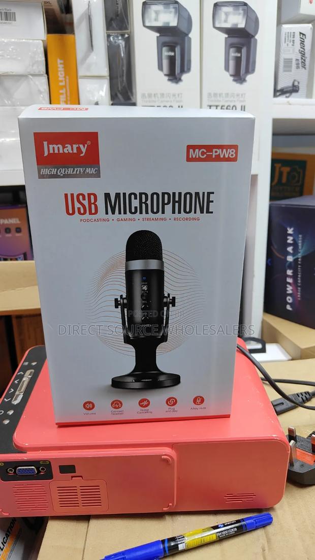 Jmary Mc-Pw8 Recording Microphone With Noise Reduction
Professional
