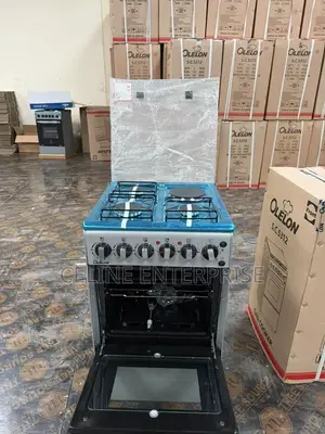 Free Standing 3 Gas Burner +1 Electric Cooker