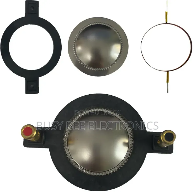 44.4mm 8ohm Titanium Diaphragm Round Horn Tweeter Voice Coil