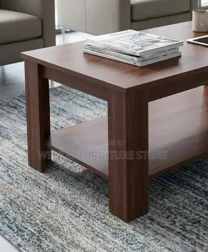 Coffee Table; Mahogany Executive Coffee Table