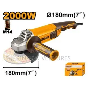 Ingco Ag200018 Angle Grinder 2000w 180mm