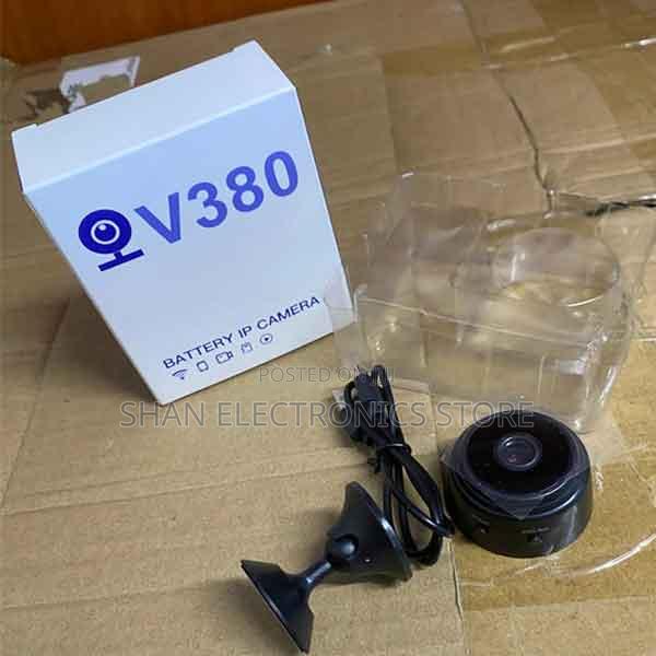 Wireless 1080 Small Size Surveillance- A9 Mini Camera / V380 Pro App,