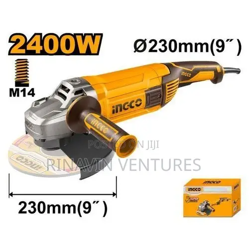 Ingco Ag24008 Angle Grinder 2400w 230mm