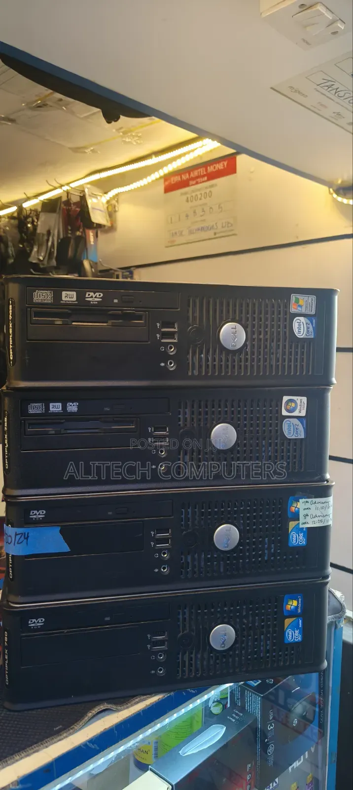 Desktop Computer Dell OptiPlex 7450 2GB Intel Core 2 Duo HDD 250GB