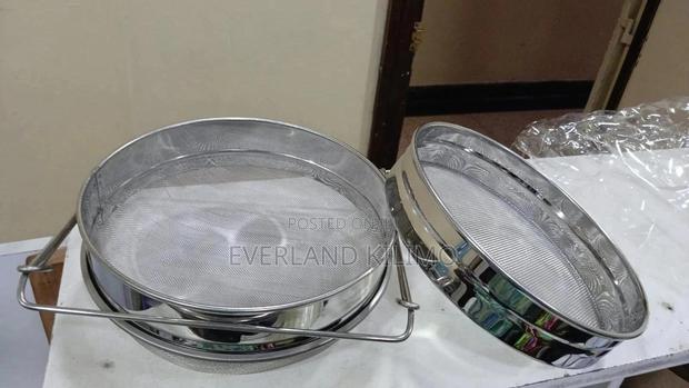 Stainless Steel Double Sieve Honey Strainer