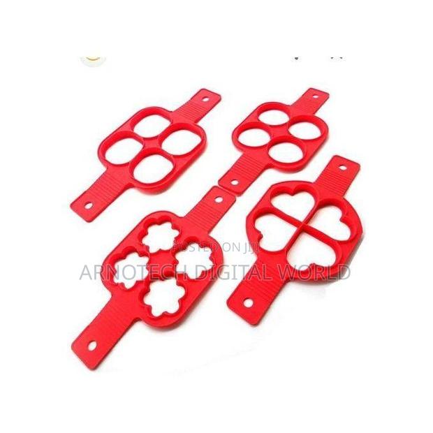 Silicone Pancake Egg Mold – 7‐Hole Non‐Stick Reusable - thumbnail 4