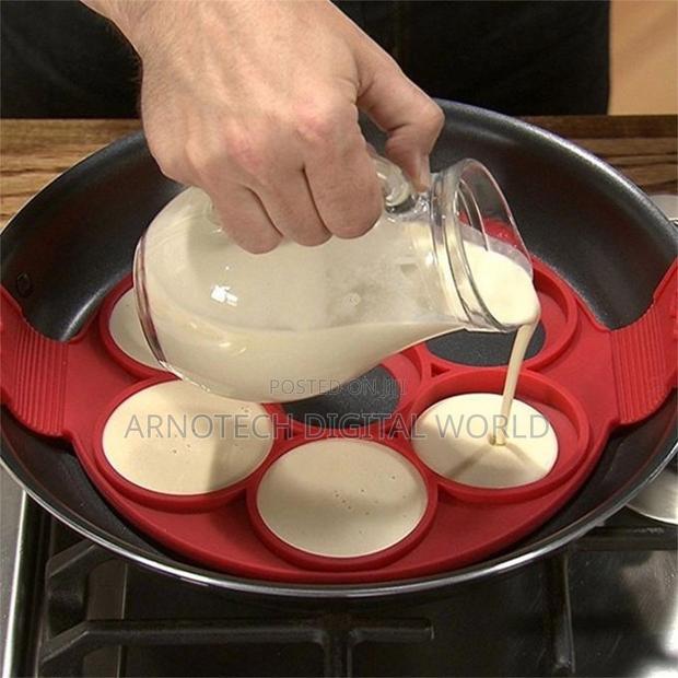 Silicone Pancake Egg Mold – 7‐Hole Non‐Stick Reusable - thumbnail 5
