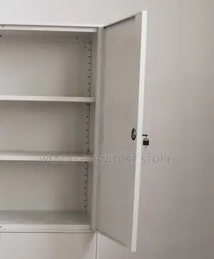 Office Cabinet; Four Drawers Filing Cabinet With Two Doors