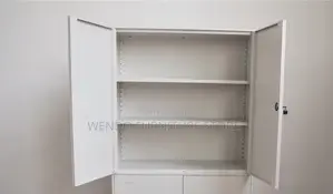Office Cabinet; Four Drawers Filing Cabinet With Two Doors