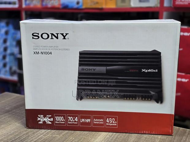 Sony Xplod Xm-N1004 1000watts Powerful 4 Channel Bridgeable Amplifier