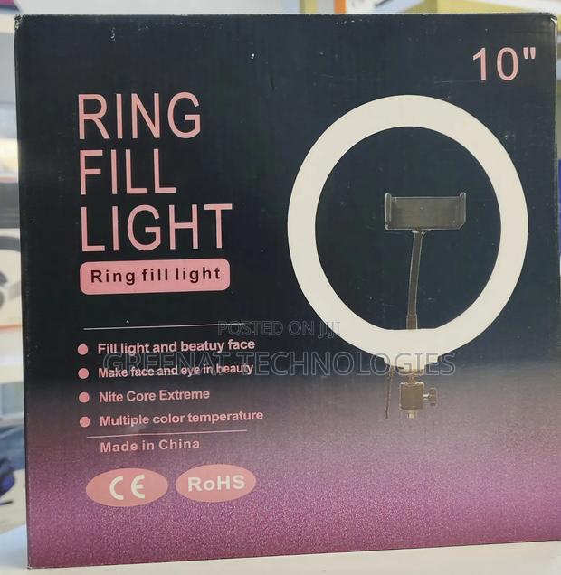 Generic Led Ring Light, 10 Inch Soft Ring Light With Tripod Dx-260