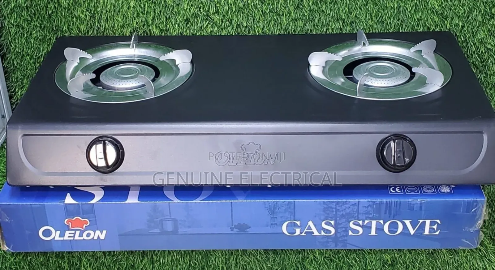 Olelon 2 Burner Stainless Top Cooker