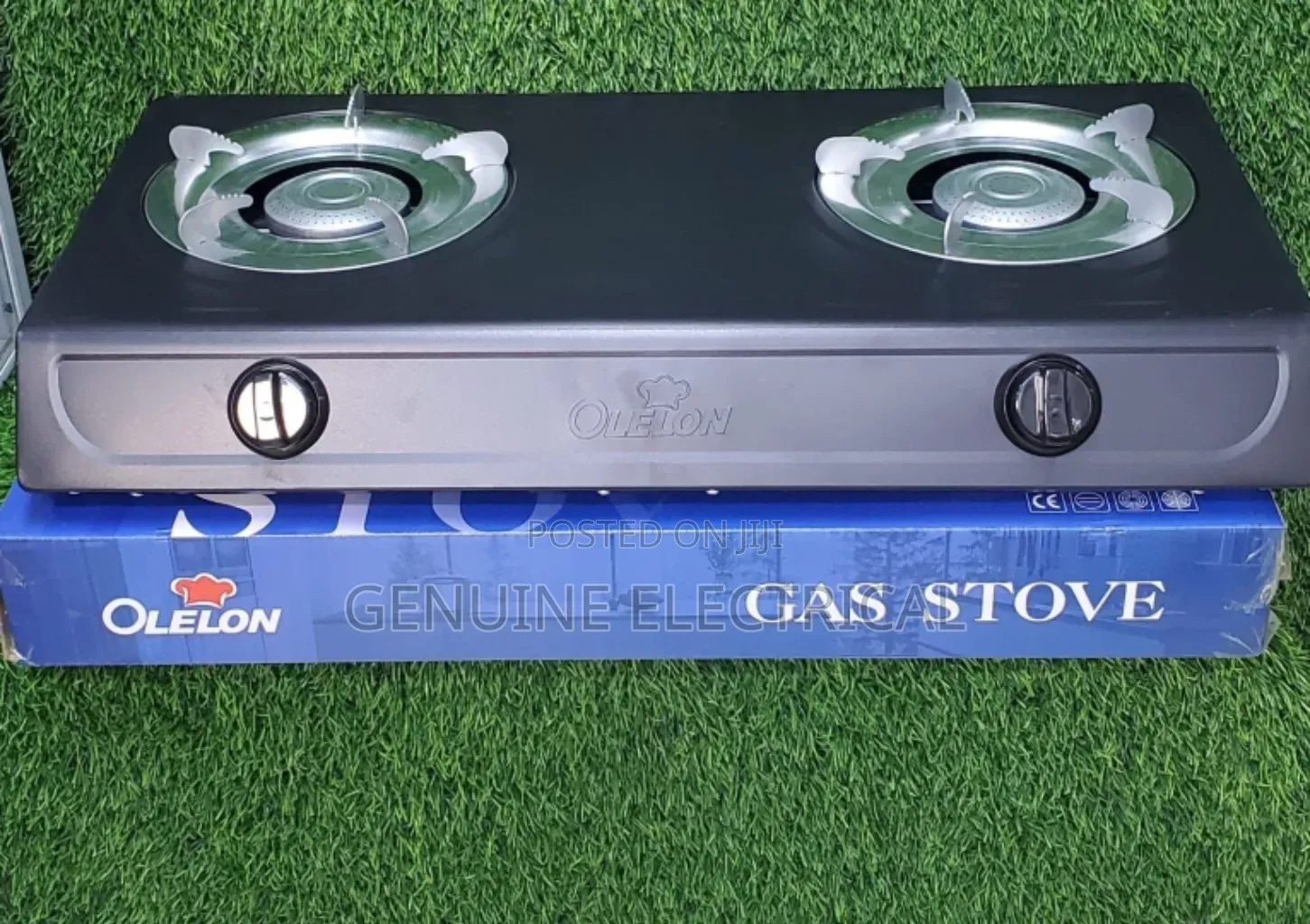 New Olelon 2 Burner Stainless Top Cooker
