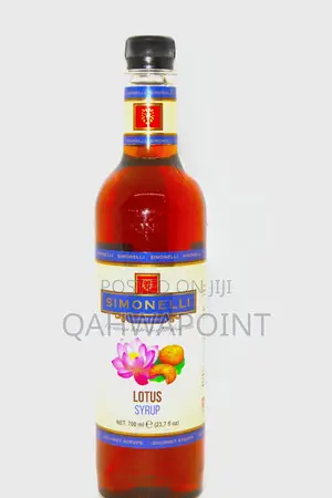 Simonelli Lotus Flavored Syrup 700ml