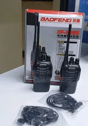Bf-888s Uhf Two-Way Radio Walkie Talkie Calls