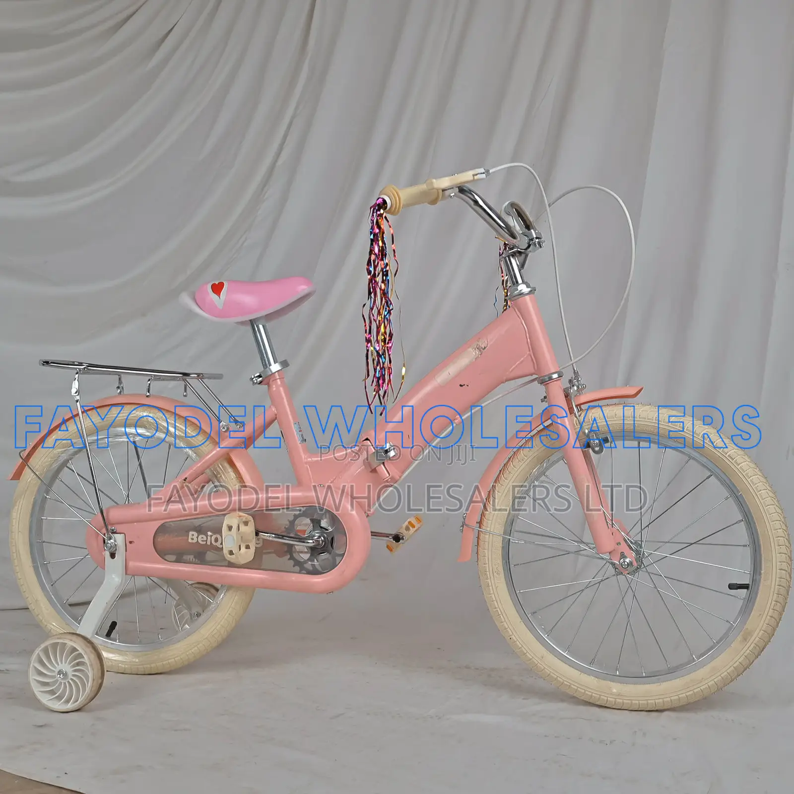 Beginner Kids Bike Size 16 With Carrier Rack