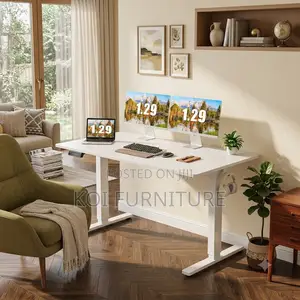 Office Desk; 120cm Electric Home Gaming Adjustable Desk
