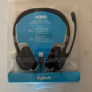 Logitech H390 Usb-a Headset With Noise Cancelling Mic - Black