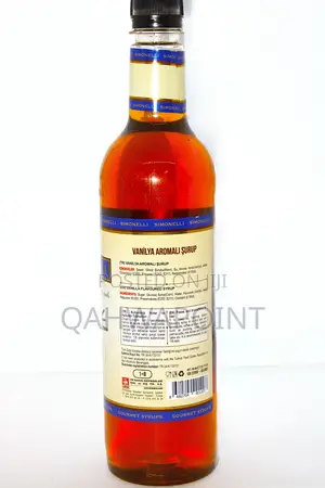 Simonelli Vanilla Flavored Syrup 700ml