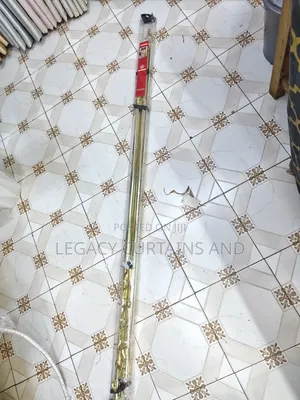 3 Meters Golden Curtain Rods